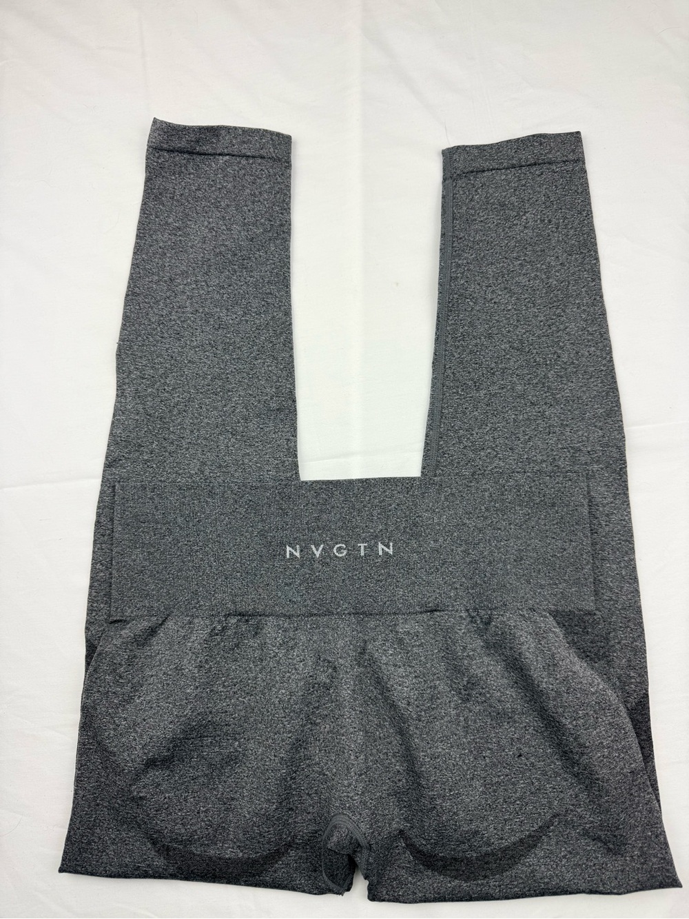 NVGTN Heather Charcoal Sculpting High-Rise Leggings